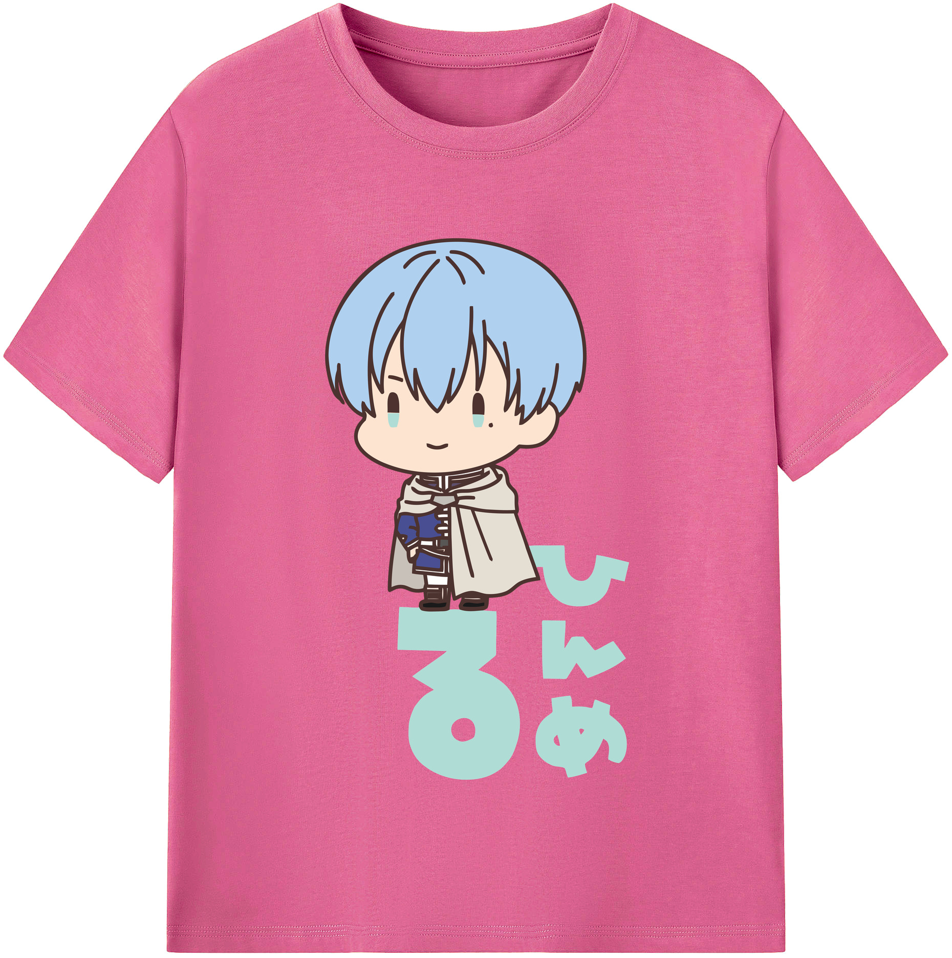 （画像用） 葬送のフリーレン Frieren レディースカジュアルプリントTシャツ（綿100％）
