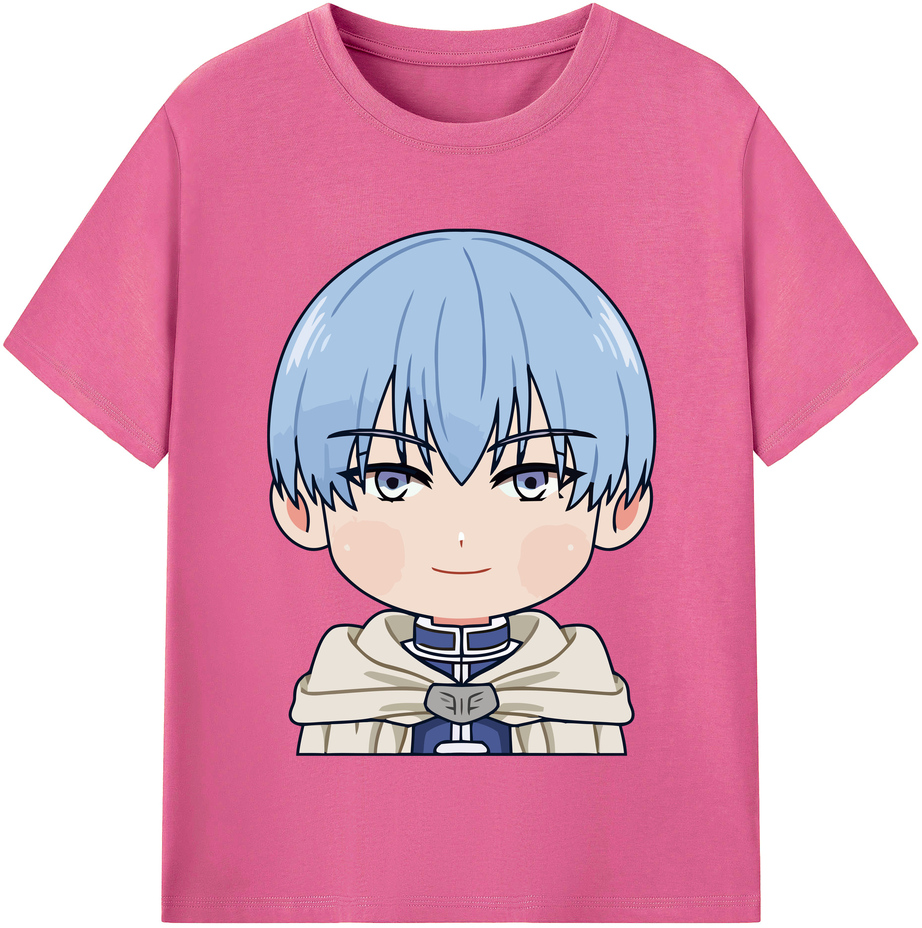 （画像用） 葬送のフリーレン Frieren レディースカジュアルプリントTシャツ（綿100％）