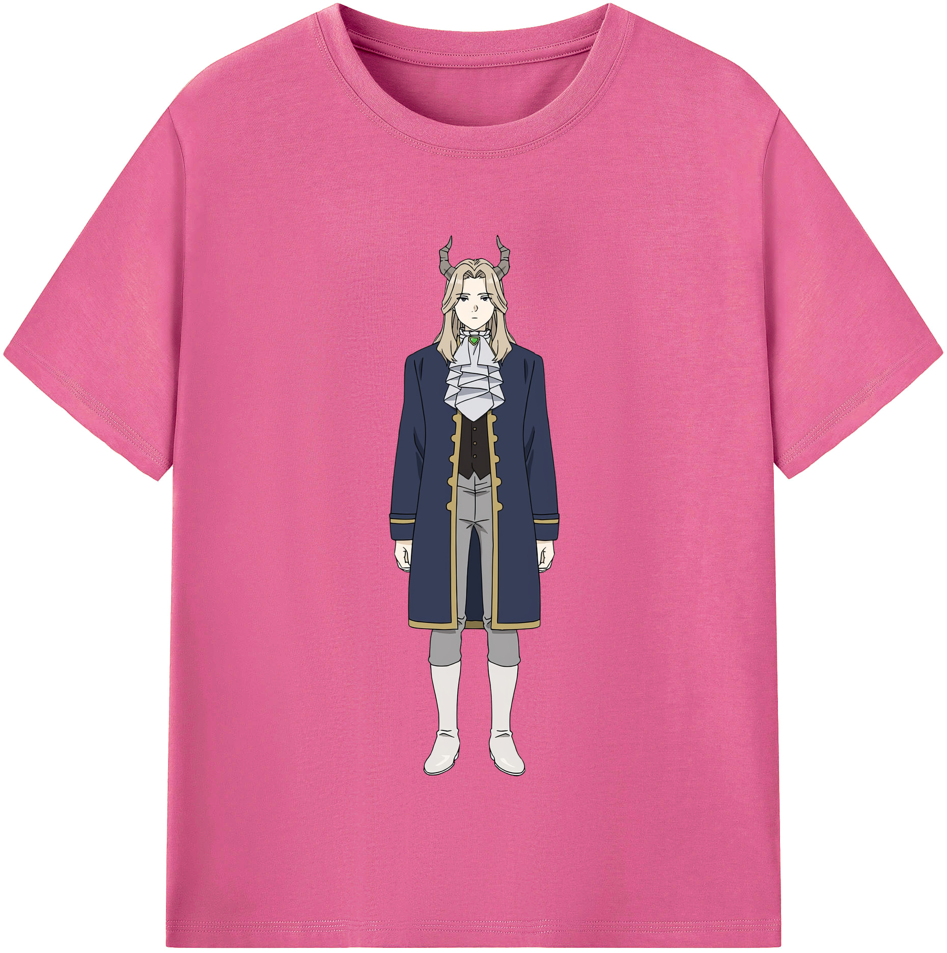 （画像用） 葬送のフリーレン Frieren レディースカジュアルプリントTシャツ（綿100％）