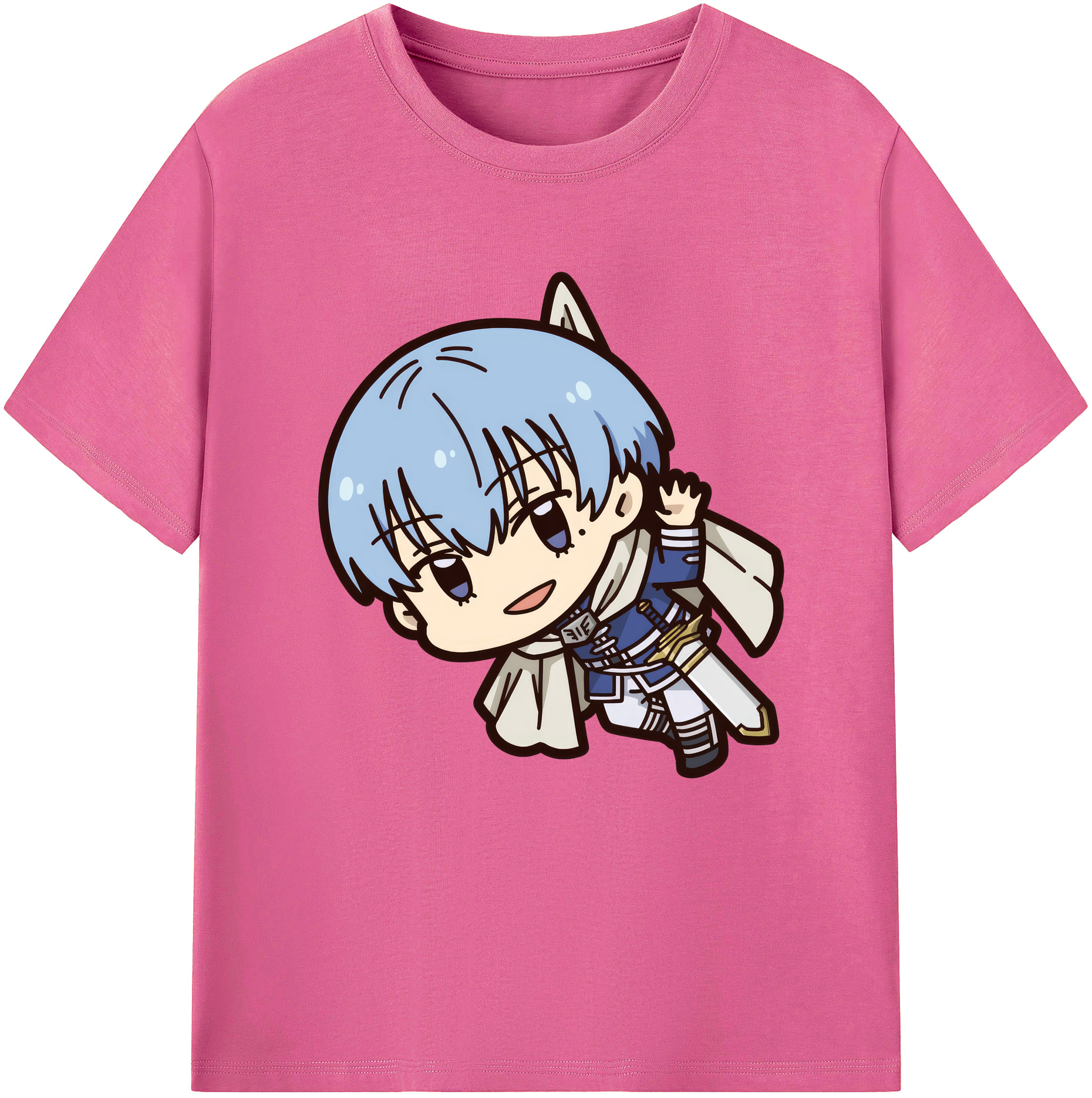 （画像用） 葬送のフリーレン Frieren レディースカジュアルプリントTシャツ（綿100％）
