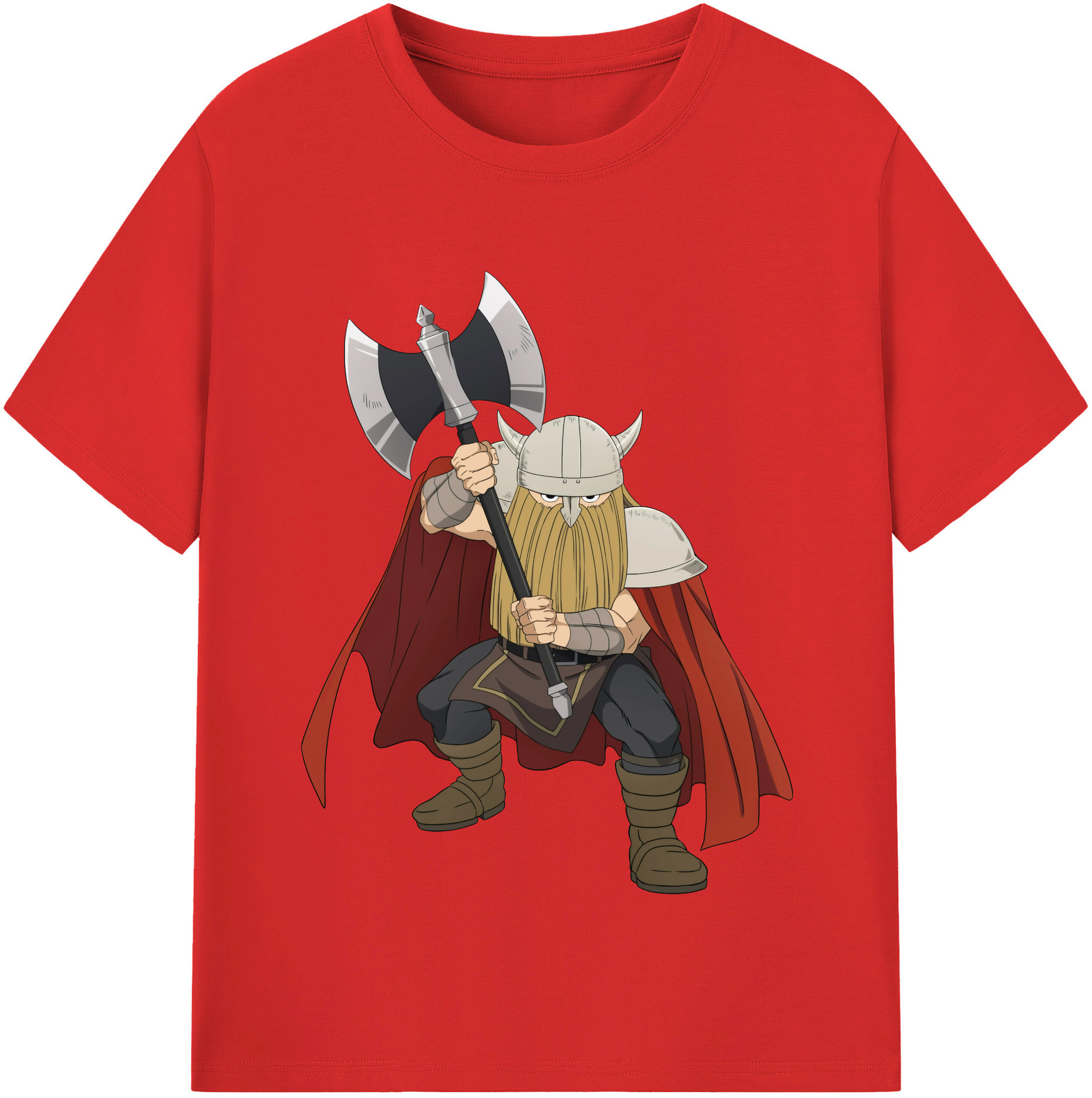 （画像用） 葬送のフリーレン Frieren レディースカジュアルプリントTシャツ（綿100％）
