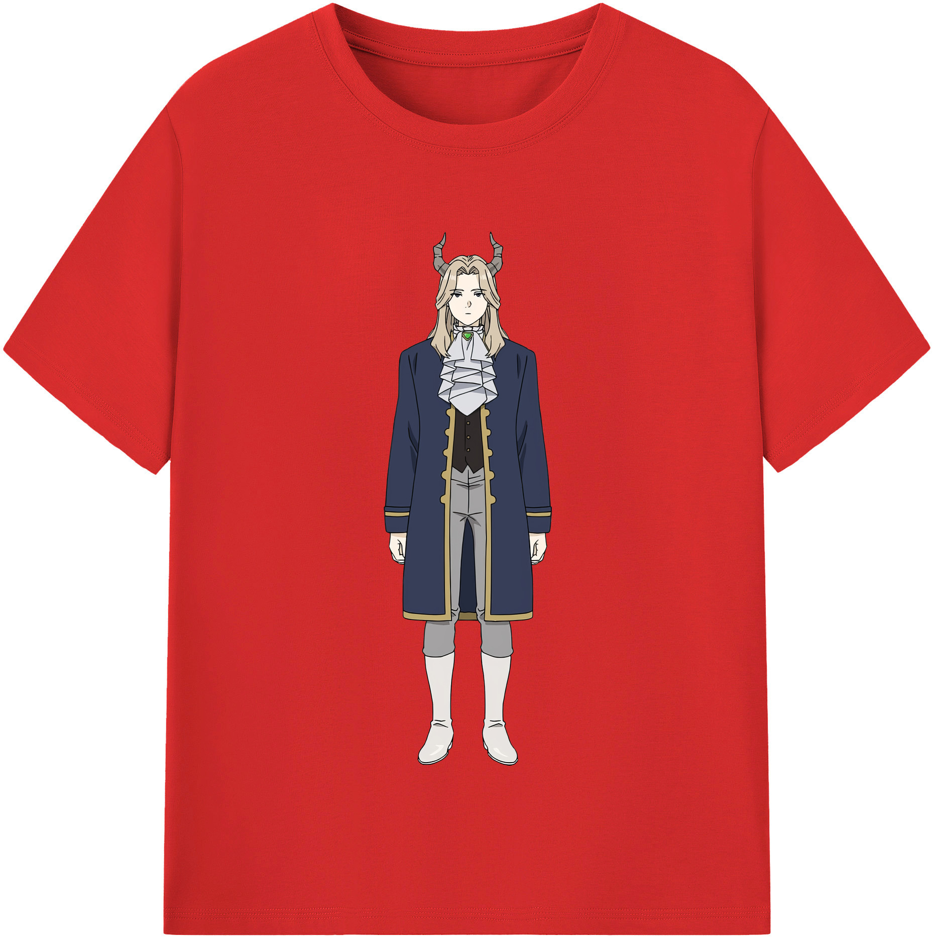 （画像用） 葬送のフリーレン Frieren レディースカジュアルプリントTシャツ（綿100％）
