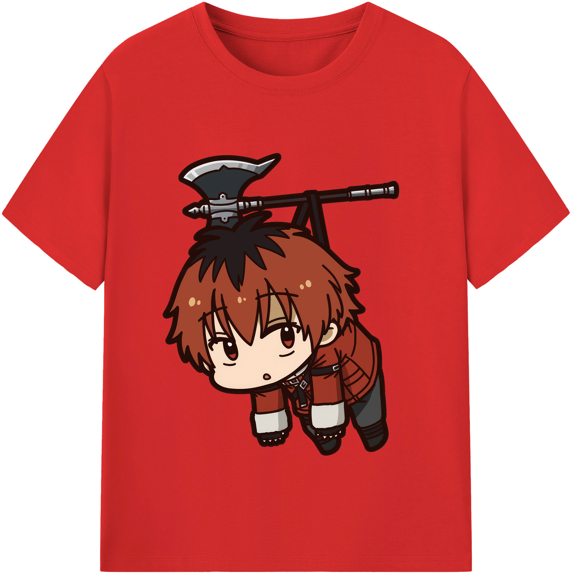 （画像用） 葬送のフリーレン Frieren レディースカジュアルプリントTシャツ（綿100％）