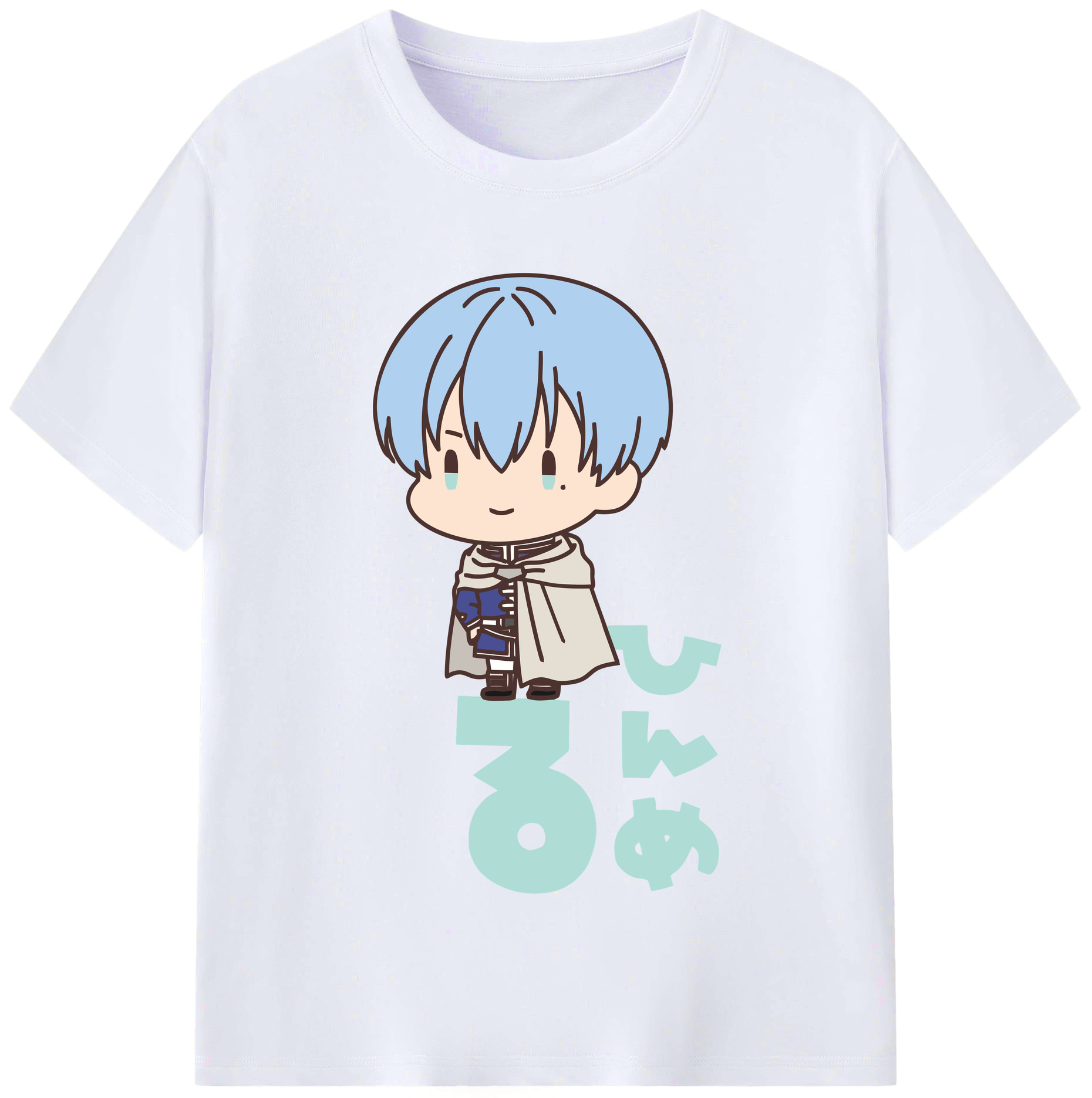 （画像用） 葬送のフリーレン Frieren レディースカジュアルプリントTシャツ（綿100％）