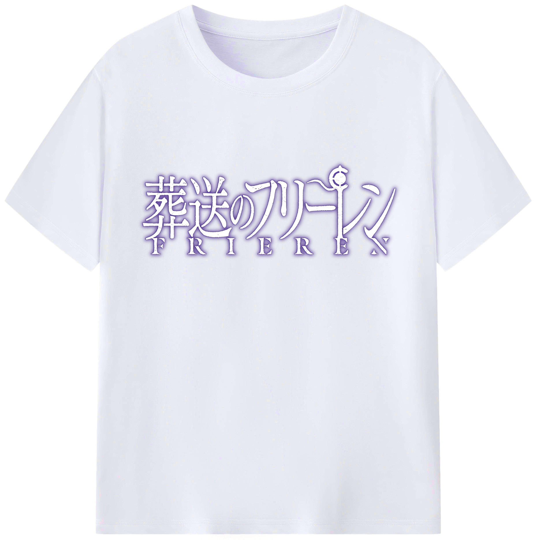 （画像用） 葬送のフリーレン Frieren レディースカジュアルプリントTシャツ（綿100％）