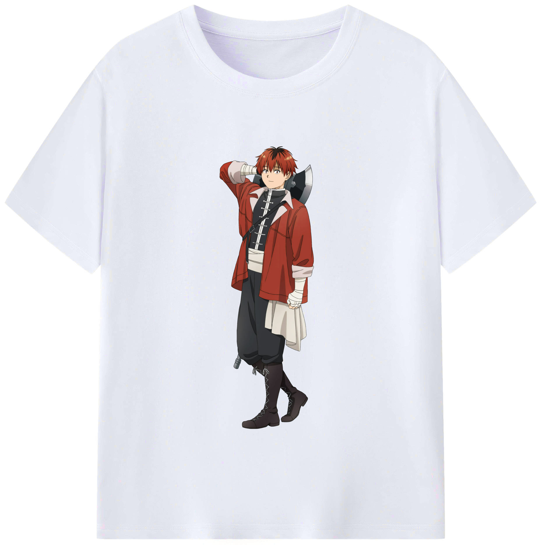 （画像用） 葬送のフリーレン Frieren レディースカジュアルプリントTシャツ（綿100％）
