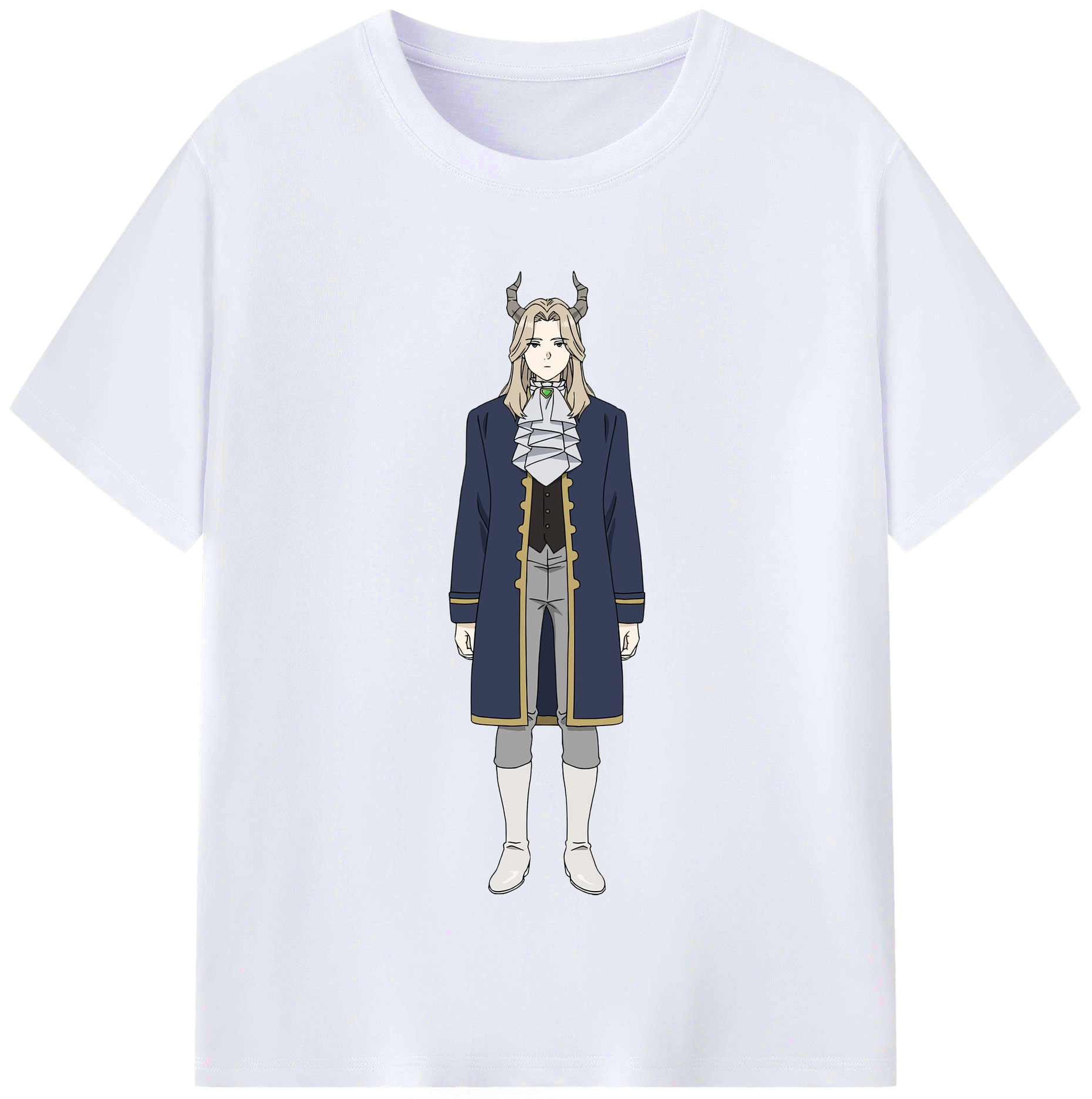 （画像用） 葬送のフリーレン Frieren レディースカジュアルプリントTシャツ（綿100％）