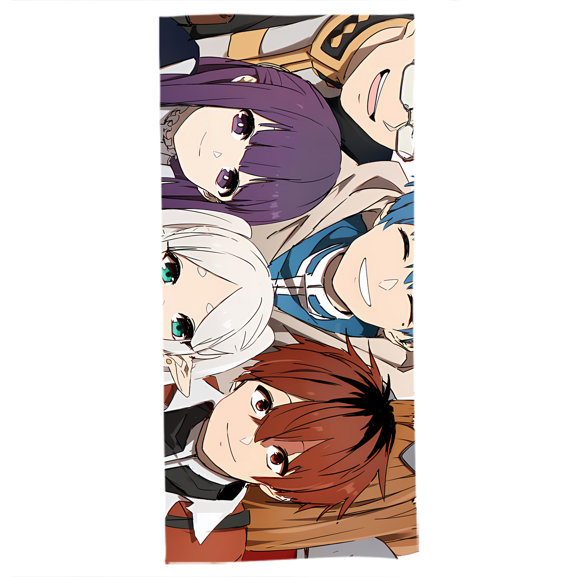 （画像用） 葬送のフリーレン Frieren 大判バスタオル 70×140cm 吸水速乾 柔らかい肌触り