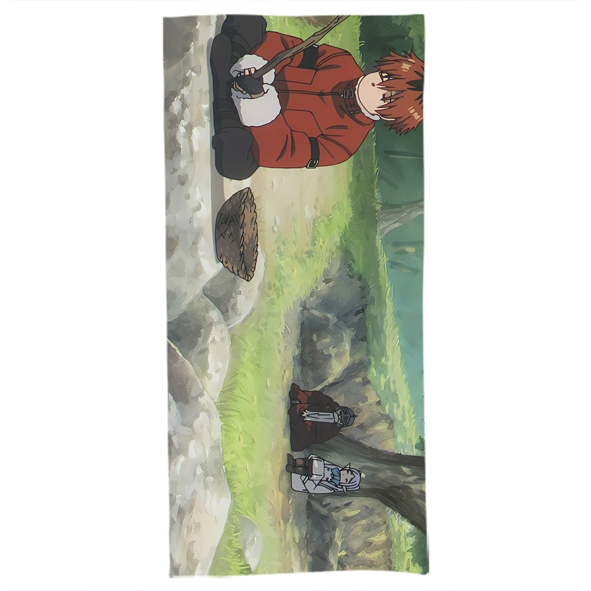 （画像用） 葬送のフリーレン Frieren 大判バスタオル 70×140cm 吸水速乾 柔らかい肌触り