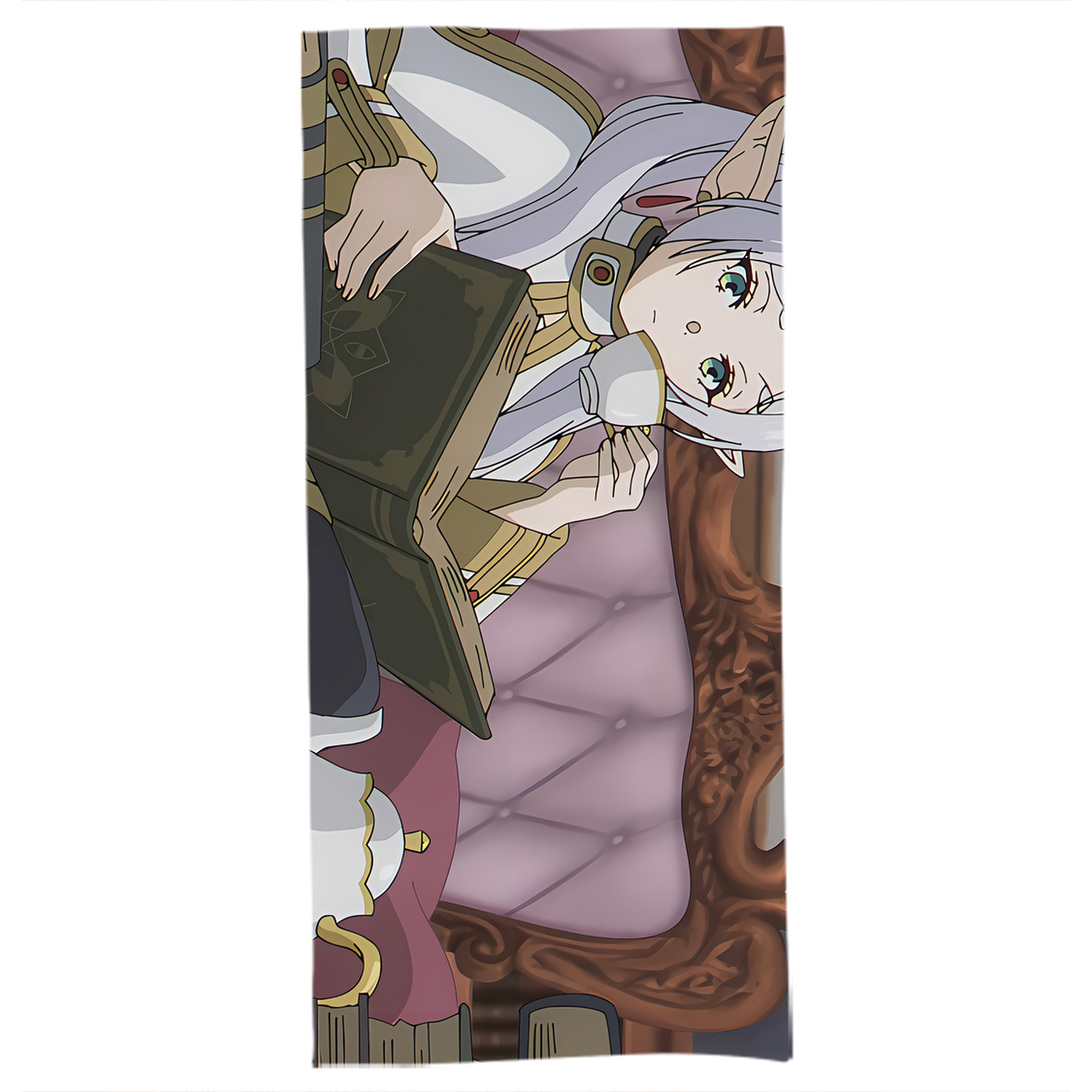 （画像用） 葬送のフリーレン Frieren 大判バスタオル 70×140cm 吸水速乾 柔らかい肌触り