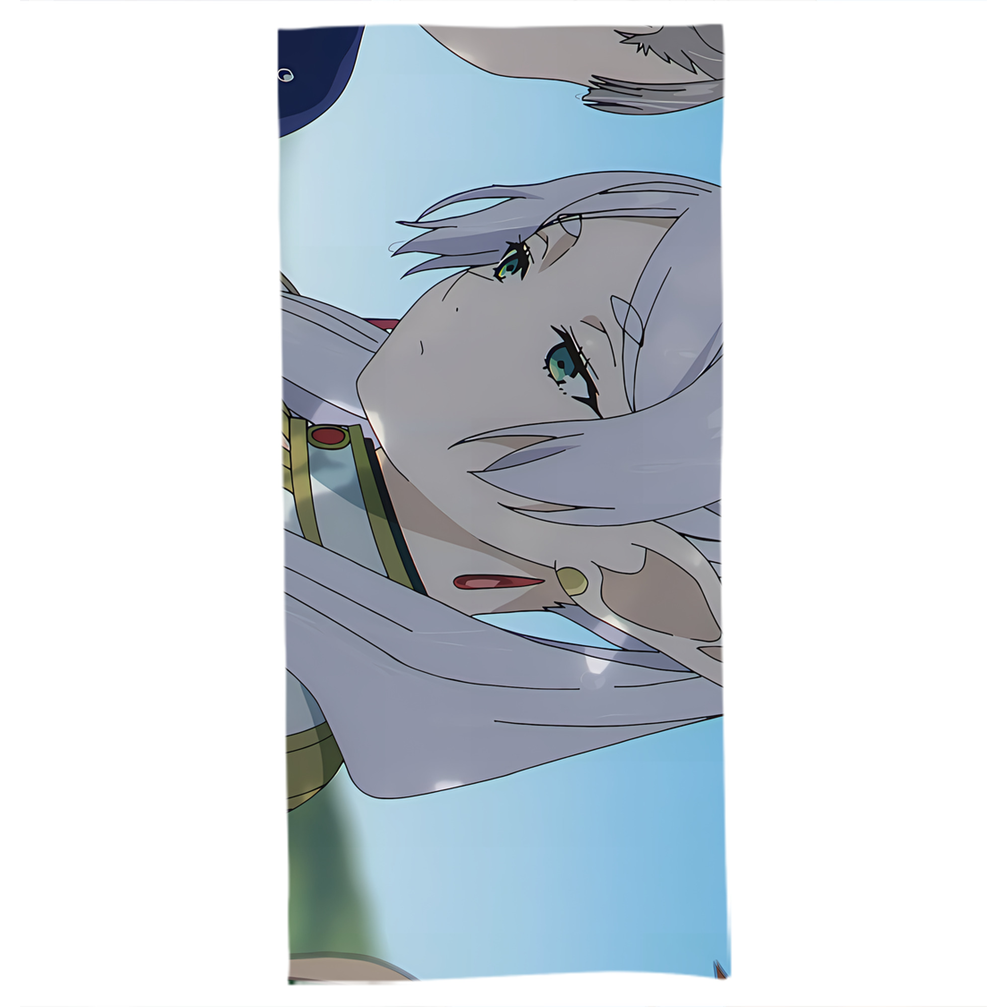 （画像用） 葬送のフリーレン Frieren 大判バスタオル 70×140cm 吸水速乾 柔らかい肌触り