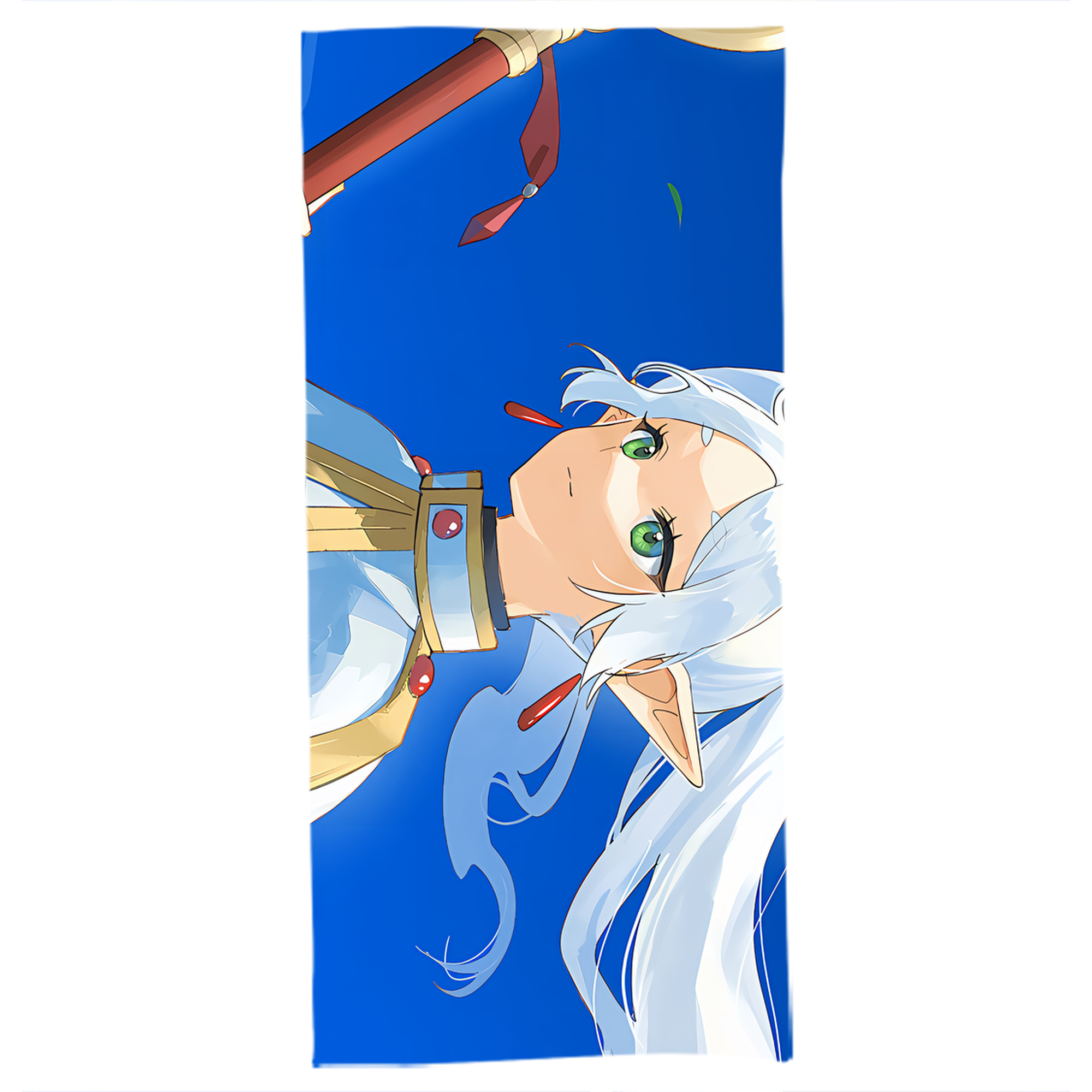 （画像用） 葬送のフリーレン Frieren 大判バスタオル 70×140cm 吸水速乾 柔らかい肌触り