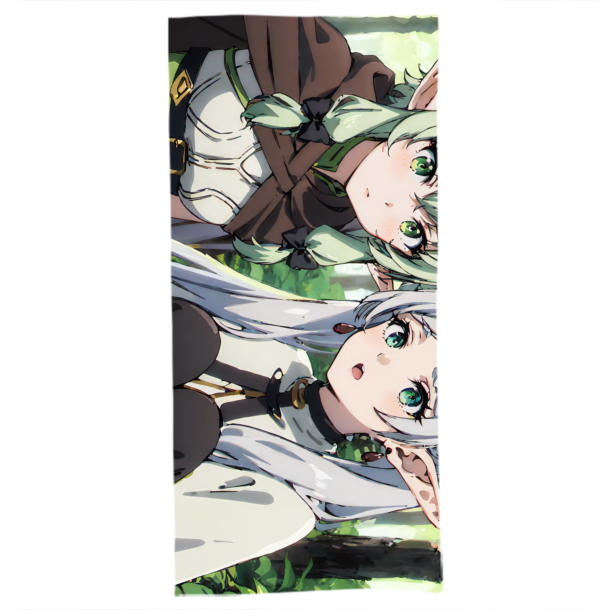 （画像用） 葬送のフリーレン Frieren 大判バスタオル 70×140cm 吸水速乾 柔らかい肌触り