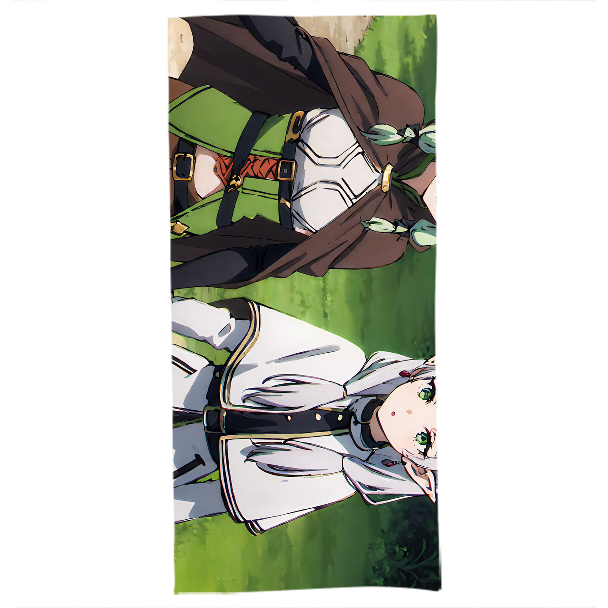 （画像用） 葬送のフリーレン Frieren 大判バスタオル 70×140cm 吸水速乾 柔らかい肌触り