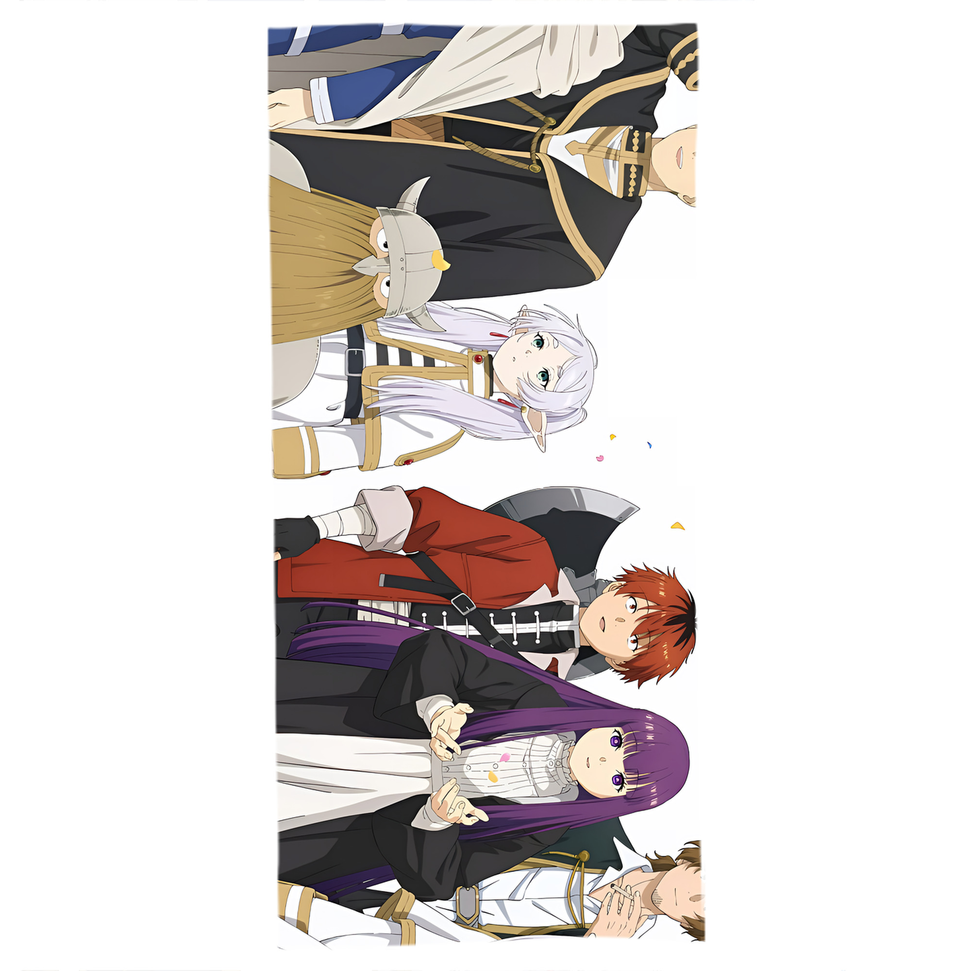 （画像用） 葬送のフリーレン Frieren 大判バスタオル 70×140cm 吸水速乾 柔らかい肌触り