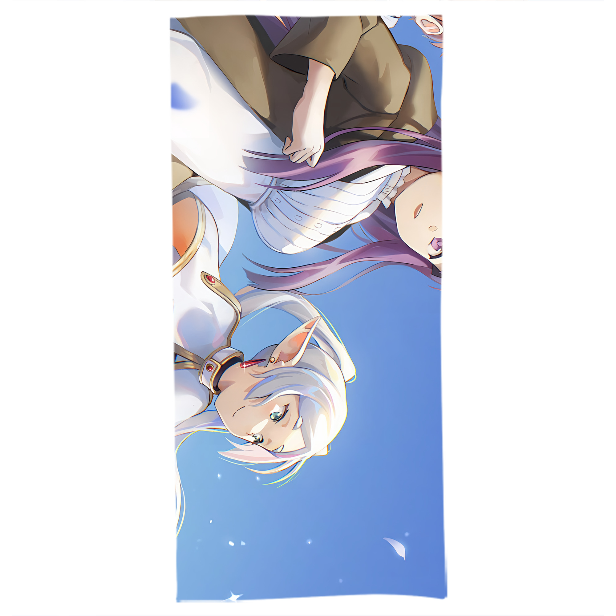 （画像用） 葬送のフリーレン Frieren 大判バスタオル 70×140cm 吸水速乾 柔らかい肌触り