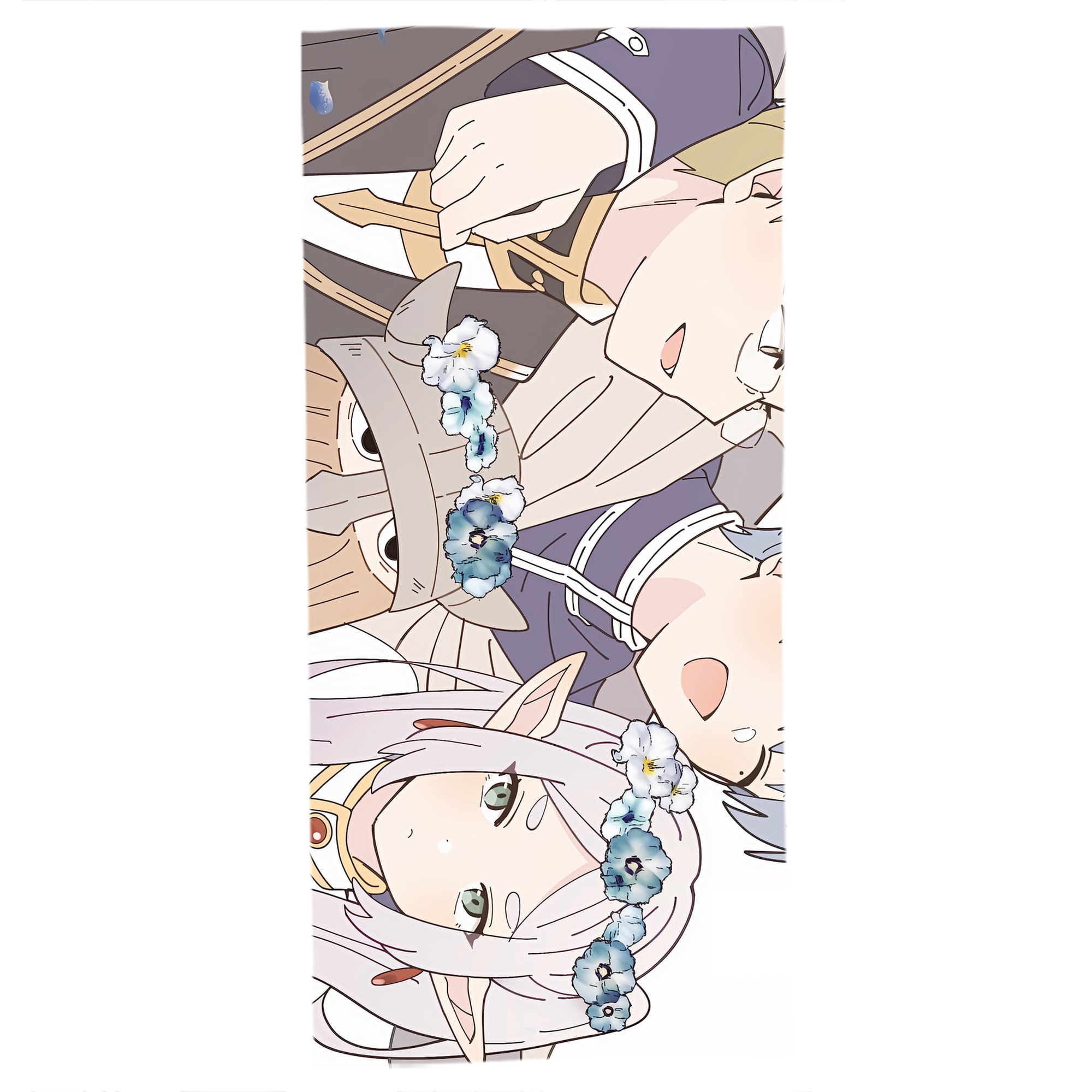 （画像用） 葬送のフリーレン Frieren 大判バスタオル 70×140cm 吸水速乾 柔らかい肌触り