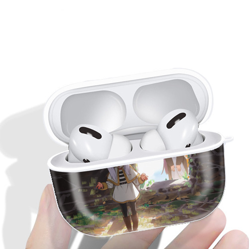 葬送のフリーレン Frieren 【AirPods Pro用】ハードシェル保護ケース 耐衝撃・防指紋・カラビナ付き商品仕様