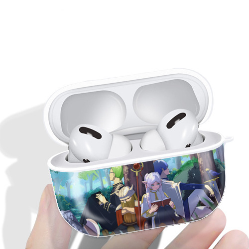 葬送のフリーレン Frieren 【AirPods Pro用】ハードシェル保護ケース 耐衝撃・防指紋・カラビナ付き商品仕様
