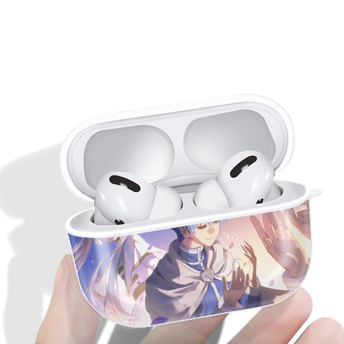 葬送のフリーレン Frieren 【AirPods Pro用】ハードシェル保護ケース 耐衝撃・防指紋・カラビナ付き商品仕様