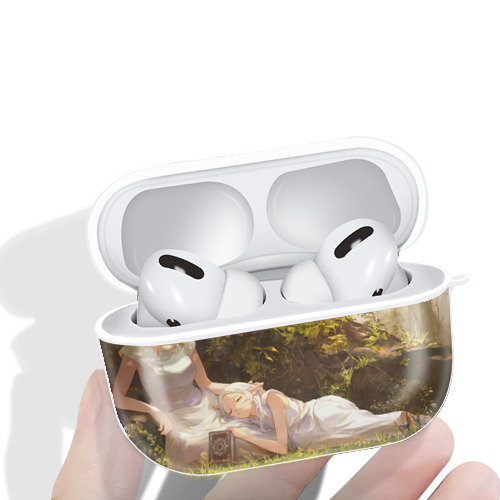 葬送のフリーレン Frieren 【AirPods Pro用】ハードシェル保護ケース 耐衝撃・防指紋・カラビナ付き商品仕様