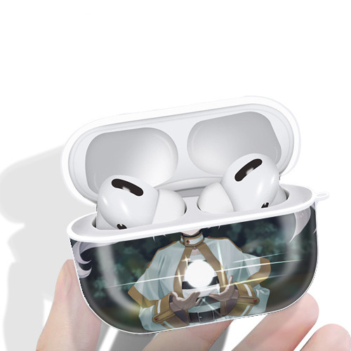 葬送のフリーレン Frieren 【AirPods Pro用】ハードシェル保護ケース 耐衝撃・防指紋・カラビナ付き商品仕様