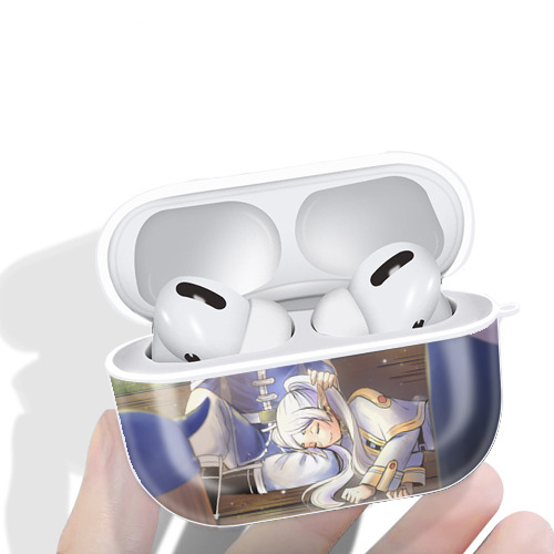 葬送のフリーレン Frieren 【AirPods Pro用】ハードシェル保護ケース 耐衝撃・防指紋・カラビナ付き商品仕様