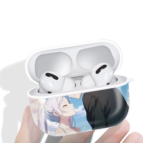 葬送のフリーレン Frieren 【AirPods Pro用】ハードシェル保護ケース 耐衝撃・防指紋・カラビナ付き商品仕様