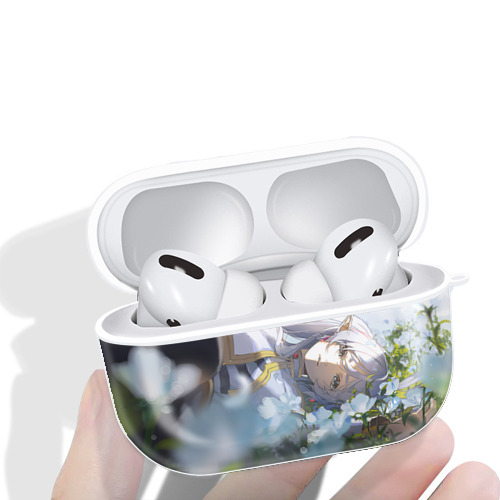 葬送のフリーレン Frieren 【AirPods Pro用】ハードシェル保護ケース 耐衝撃・防指紋・カラビナ付き商品仕様