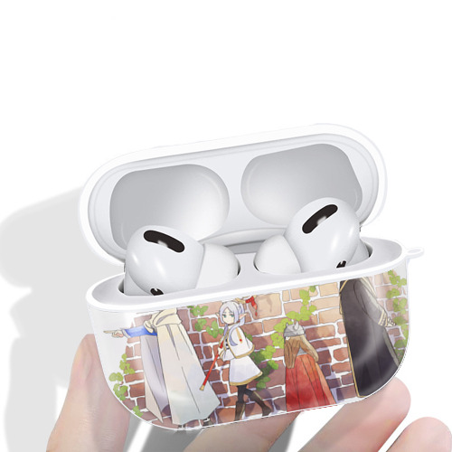 葬送のフリーレン Frieren 【AirPods Pro用】ハードシェル保護ケース 耐衝撃・防指紋・カラビナ付き商品仕様