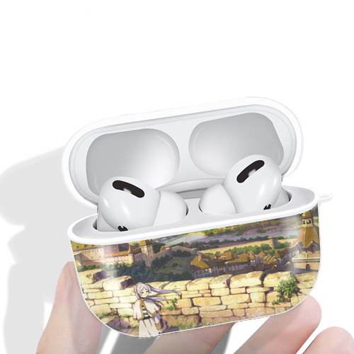 葬送のフリーレン Frieren 【AirPods Pro用】ハードシェル保護ケース 耐衝撃・防指紋・カラビナ付き商品仕様