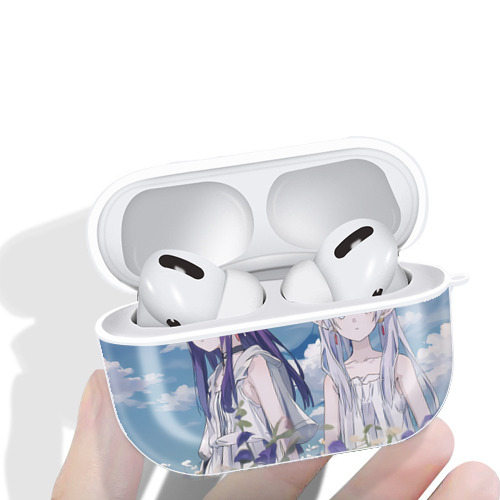 葬送のフリーレン Frieren 【AirPods Pro用】ハードシェル保護ケース 耐衝撃・防指紋・カラビナ付き商品仕様