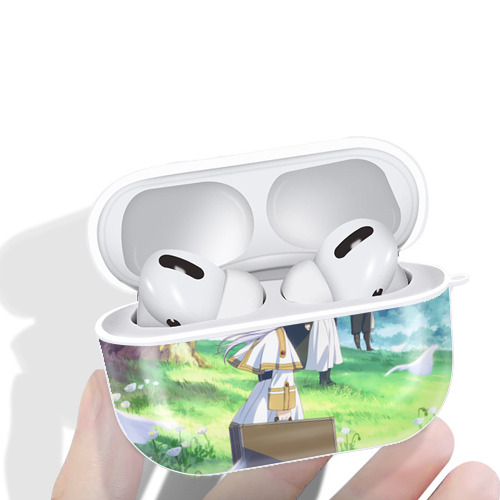 葬送のフリーレン Frieren 【AirPods Pro用】ハードシェル保護ケース 耐衝撃・防指紋・カラビナ付き商品仕様