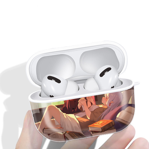 葬送のフリーレン Frieren 【AirPods Pro用】ハードシェル保護ケース 耐衝撃・防指紋・カラビナ付き商品仕様