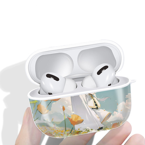 葬送のフリーレン Frieren 【AirPods Pro用】ハードシェル保護ケース 耐衝撃・防指紋・カラビナ付き商品仕様
