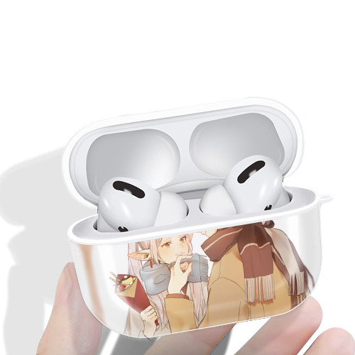 葬送のフリーレン Frieren 【AirPods Pro用】ハードシェル保護ケース 耐衝撃・防指紋・カラビナ付き商品仕様
