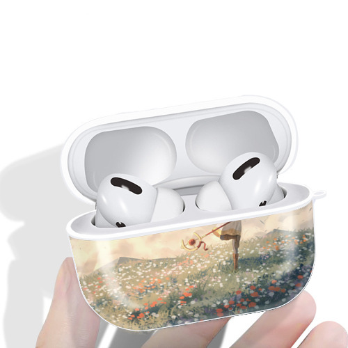葬送のフリーレン Frieren 【AirPods Pro用】ハードシェル保護ケース 耐衝撃・防指紋・カラビナ付き商品仕様