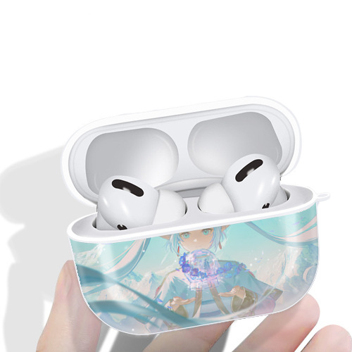 葬送のフリーレン Frieren 【AirPods Pro用】ハードシェル保護ケース 耐衝撃・防指紋・カラビナ付き商品仕様