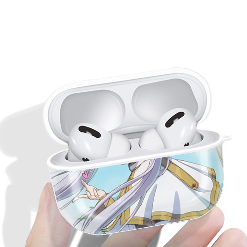 葬送のフリーレン Frieren 【AirPods Pro用】ハードシェル保護ケース 耐衝撃・防指紋・カラビナ付き商品仕様