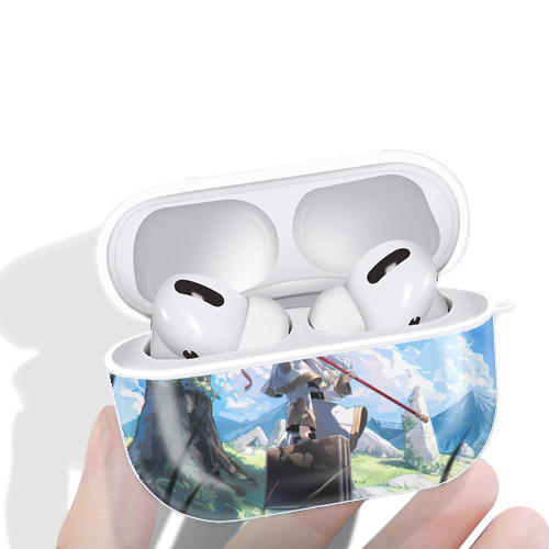 葬送のフリーレン Frieren 【AirPods Pro用】ハードシェル保護ケース 耐衝撃・防指紋・カラビナ付き商品仕様