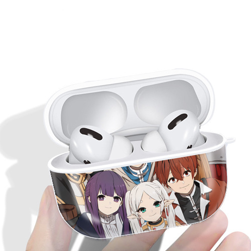 葬送のフリーレン Frieren 【AirPods Pro用】ハードシェル保護ケース 耐衝撃・防指紋・カラビナ付き商品仕様