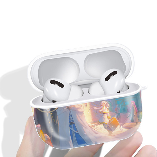 葬送のフリーレン Frieren 【AirPods Pro用】ハードシェル保護ケース 耐衝撃・防指紋・カラビナ付き商品仕様