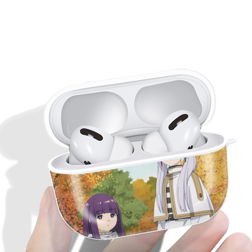 葬送のフリーレン Frieren 【AirPods Pro用】ハードシェル保護ケース 耐衝撃・防指紋・カラビナ付き商品仕様