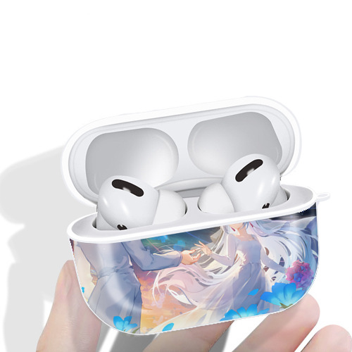 葬送のフリーレン Frieren 【AirPods Pro用】ハードシェル保護ケース 耐衝撃・防指紋・カラビナ付き商品仕様