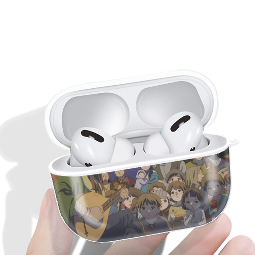 葬送のフリーレン Frieren 【AirPods Pro用】ハードシェル保護ケース 耐衝撃・防指紋・カラビナ付き商品仕様