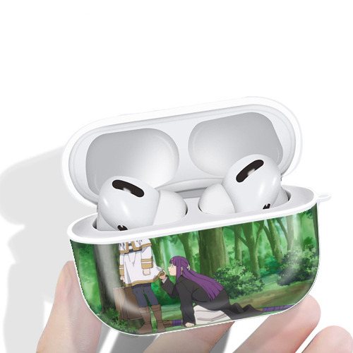 葬送のフリーレン Frieren 【AirPods Pro用】ハードシェル保護ケース 耐衝撃・防指紋・カラビナ付き商品仕様