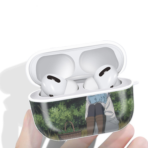 葬送のフリーレン Frieren 【AirPods Pro用】ハードシェル保護ケース 耐衝撃・防指紋・カラビナ付き商品仕様