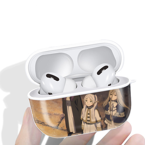 葬送のフリーレン Frieren 【AirPods Pro用】ハードシェル保護ケース 耐衝撃・防指紋・カラビナ付き商品仕様