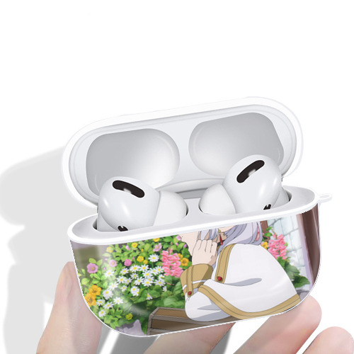 葬送のフリーレン Frieren 【AirPods Pro用】ハードシェル保護ケース 耐衝撃・防指紋・カラビナ付き商品仕様