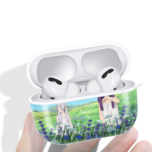 葬送のフリーレン Frieren 【AirPods Pro用】ハードシェル保護ケース 耐衝撃・防指紋・カラビナ付き商品仕様